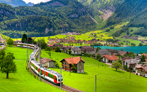 Entre Valles y Alpes en Tren.