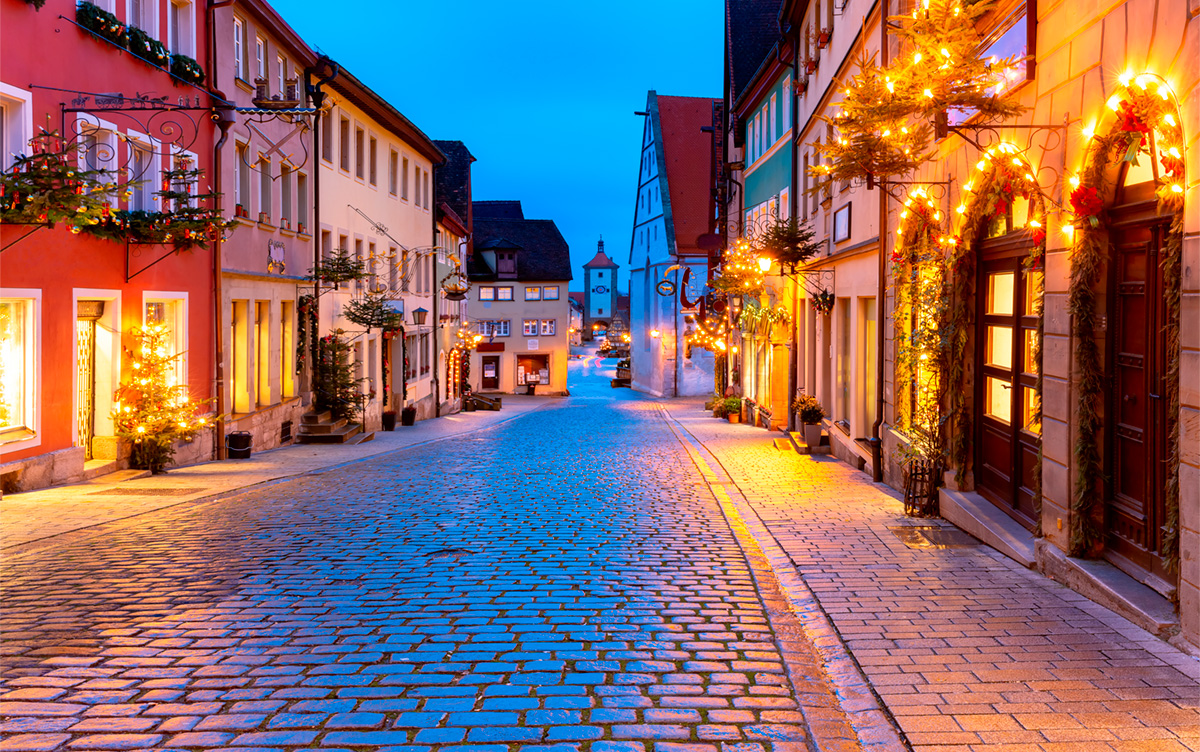 Navidad en Rothenburg ob der Tauber
