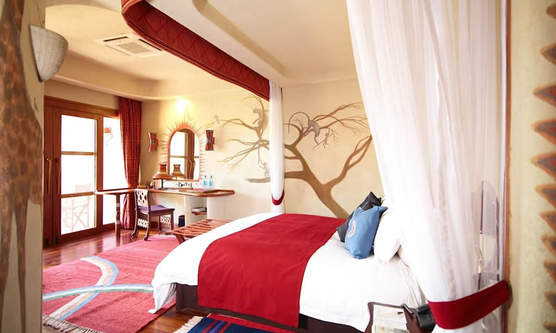 Amboseli Serena Lodge, habitación