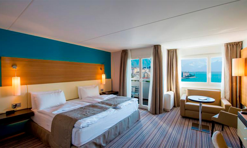 Eurotel Montreux, habitación