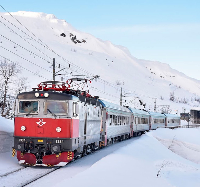 Tren Kiruna - Narvik